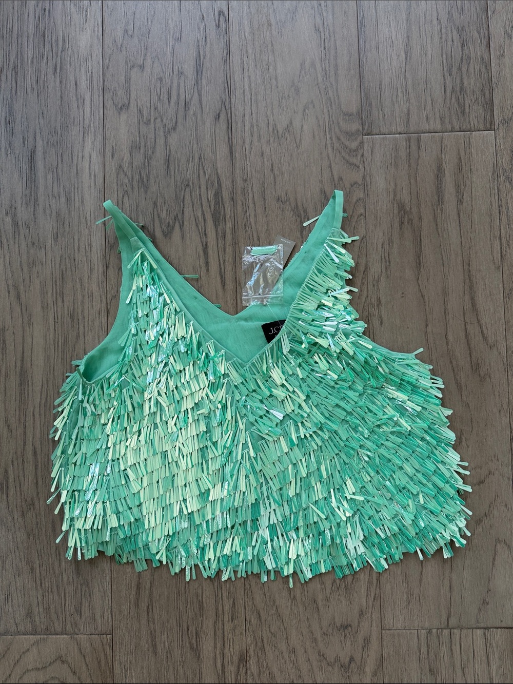 NWT J.Crew Fringe Top